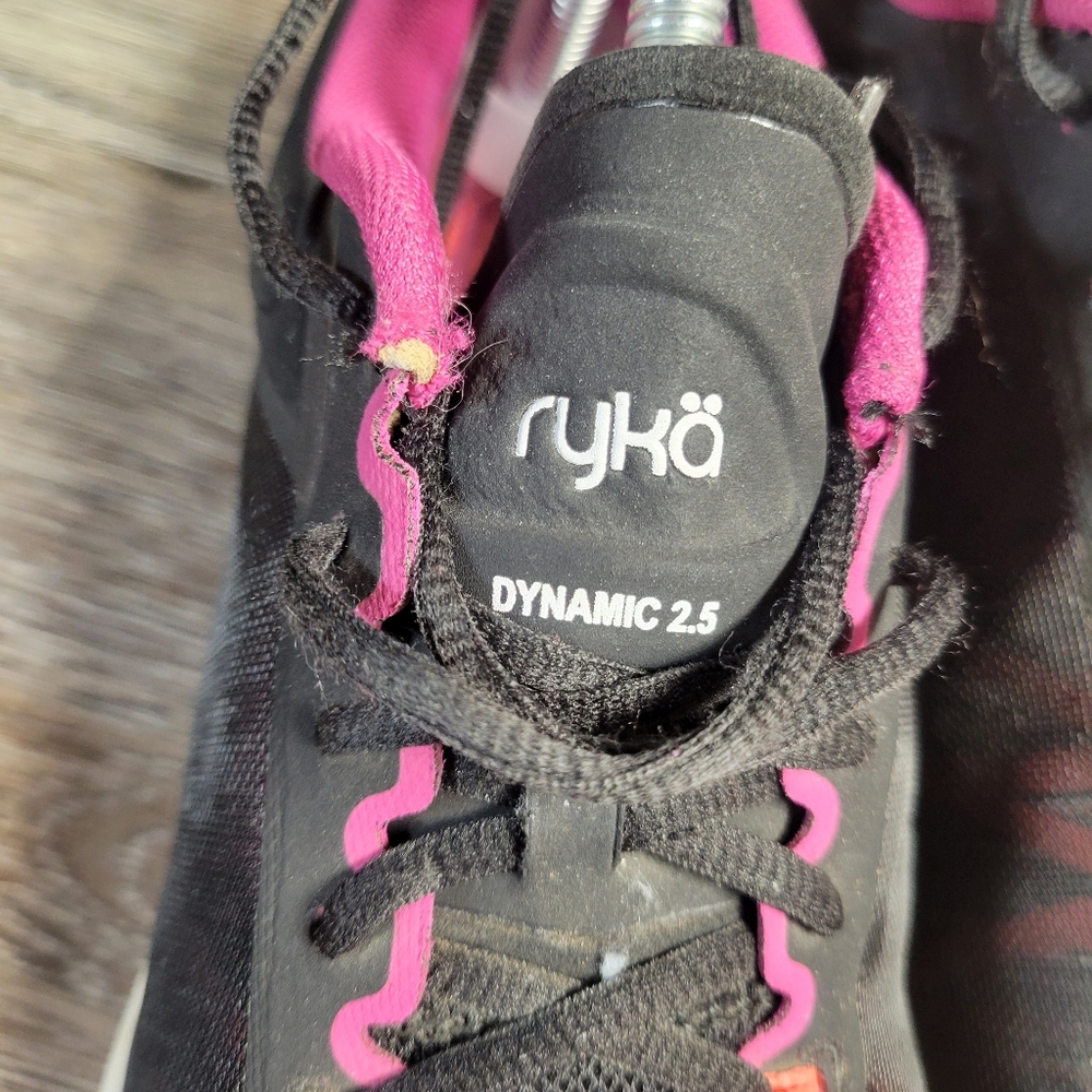 Ryka Dynamic 2.5 shoes athletic women's sz 10 black purple - Picture 3 of 11